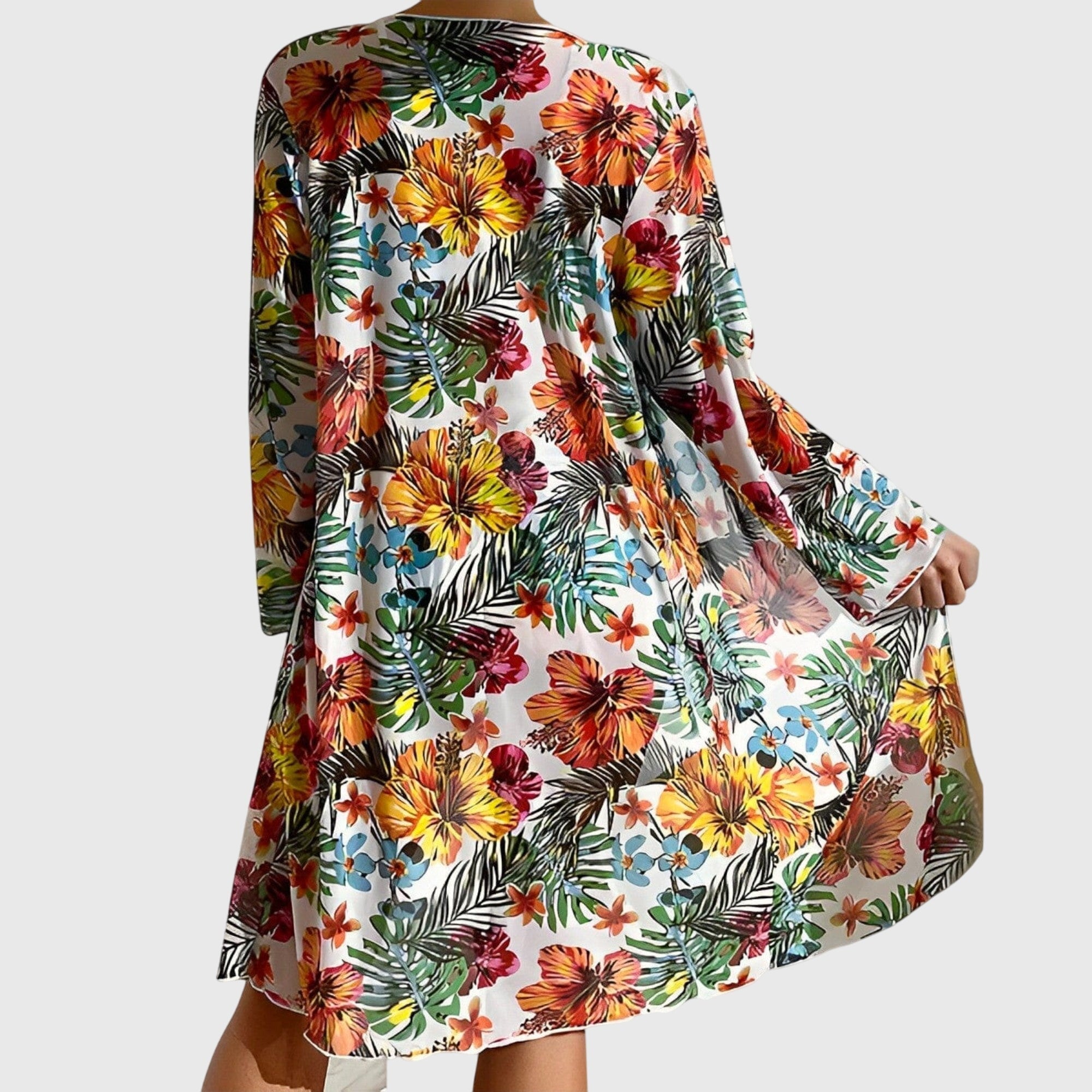 Isabel | Conjunto de Bikini Estampado de Impresión Tropical para Mujer