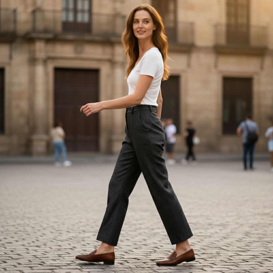 Lucía | Pantalones de Vestir Mujer con Corte Recto