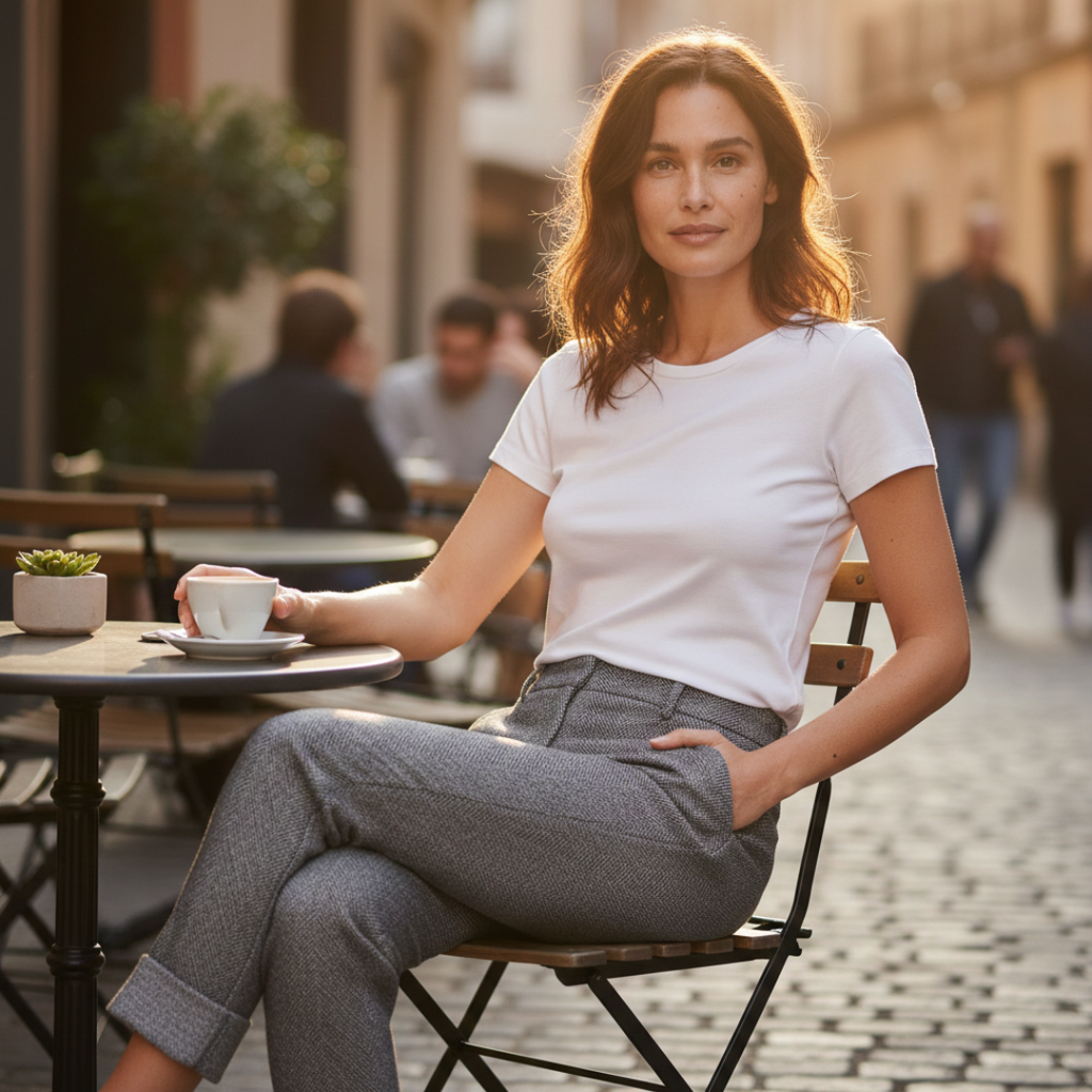 Lucía | Pantalones de Vestir Mujer con Corte Recto