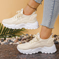 Aitana | Zapatillas de Deporte Mujer Suela Gruesa Tejido Mesh