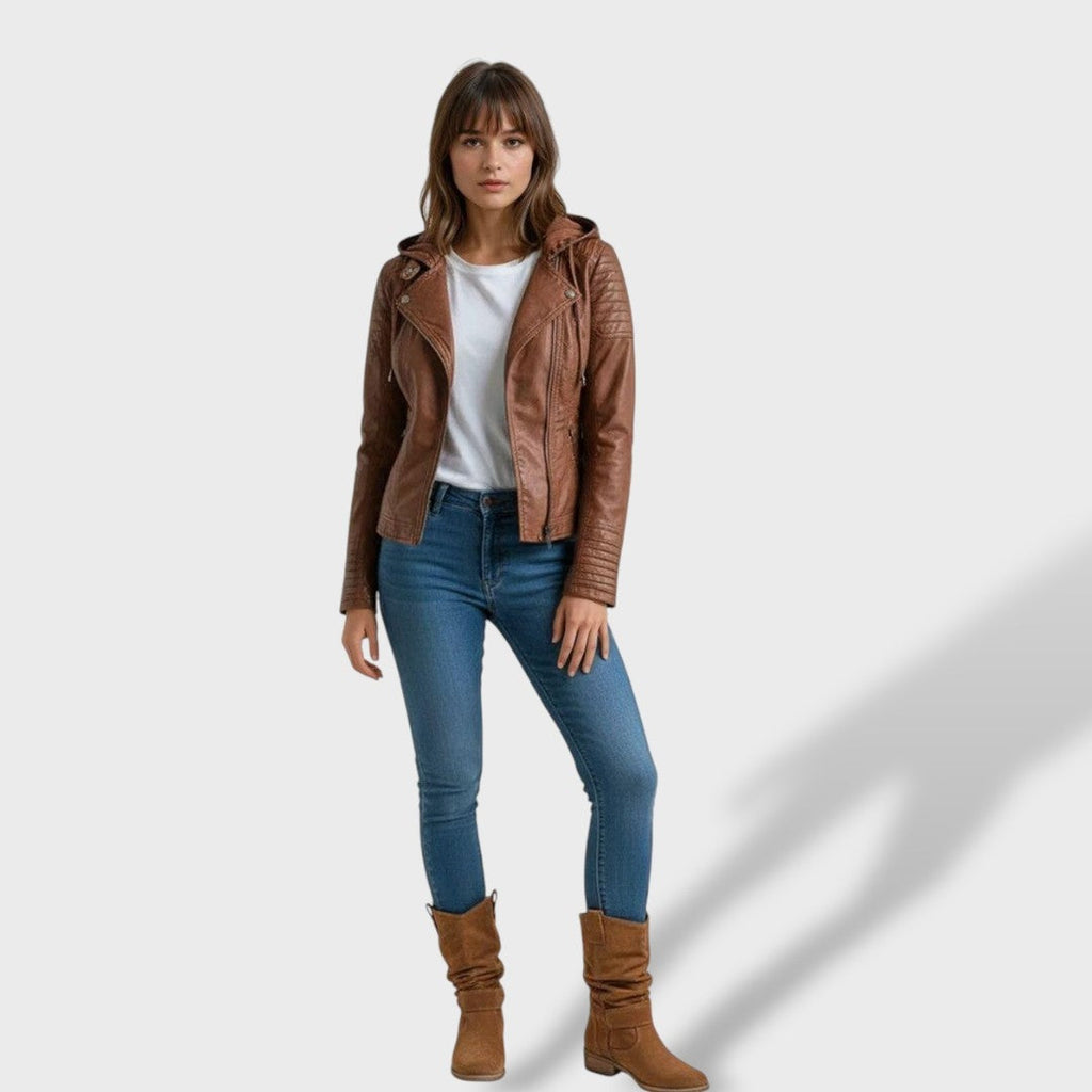 Alma | Botas Camperas de Ante Mujer Caña Media Hebilla