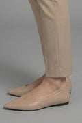 Amaia | Bailarinas de Cuero Punta Fina Mujer Slip-On