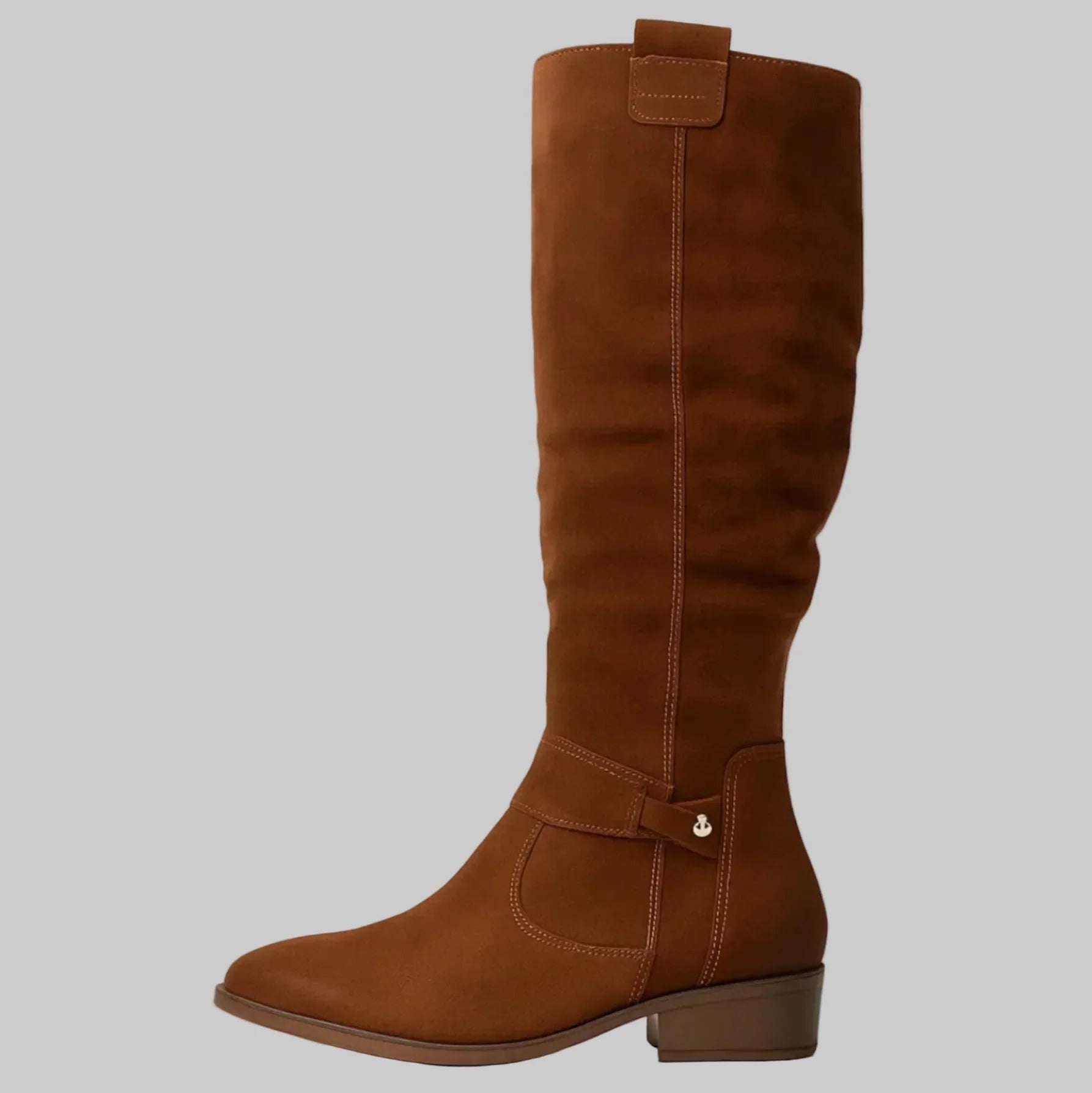 Candela | Botas de Ante Caña Alta Mujer de Invierno