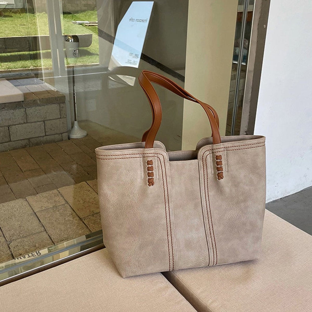 Carla | Tote Bag de Cuero Sintético Mujer Shopper Grande