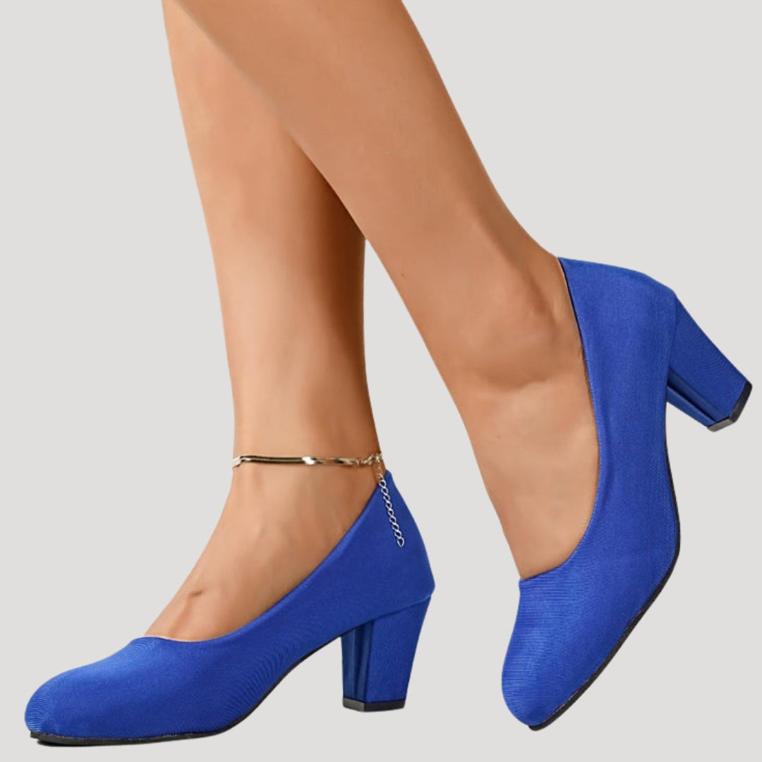 Carmen | Zapatos de Tacón Bajo Mujer Punta Cerrada