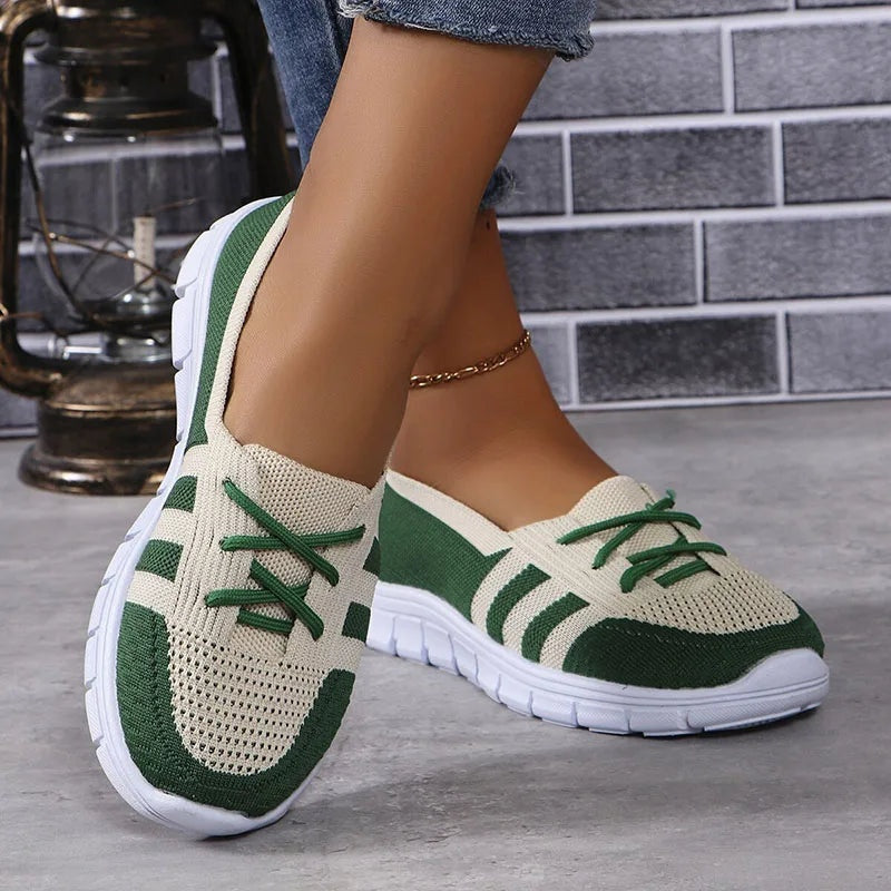 Celeste | Sneakers de Tejido Transpirable Mujer Suela Flexible