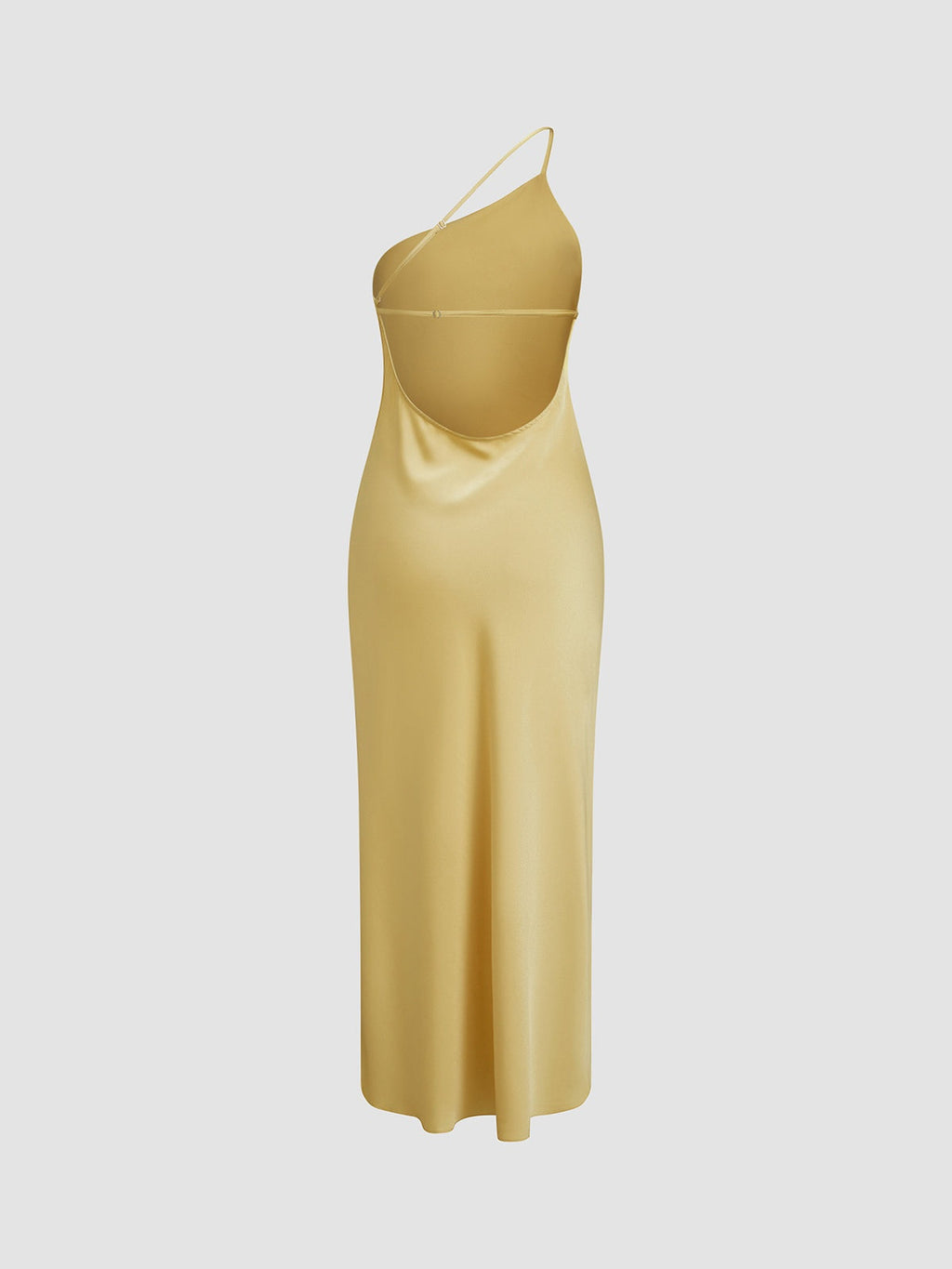 Celia | Vestido Largo Lencero Mujer Tirante Fino Espalda Abierta