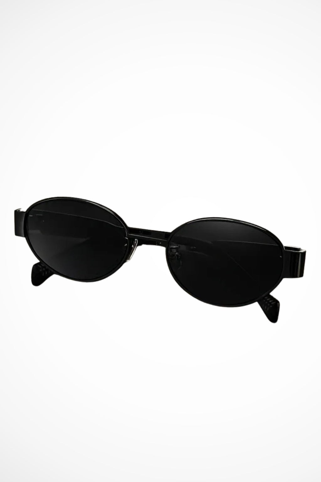 Claudia | Gafas de Sol Ovaladas Montura Metálica Mujer Estilo Retro
