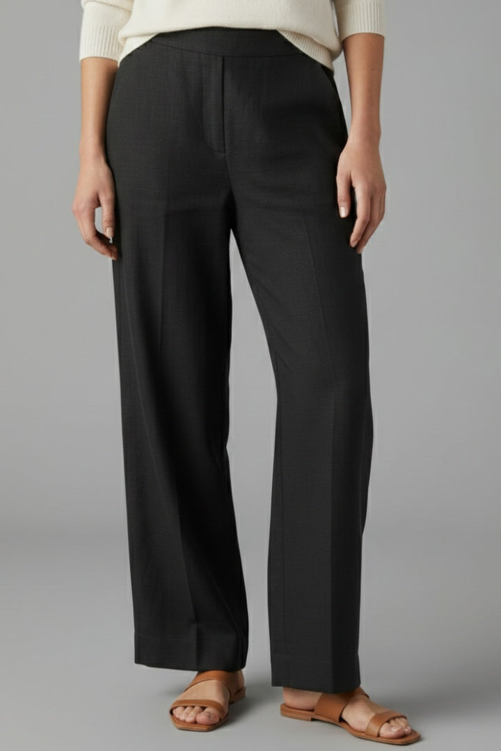 Gloria | Pantalón Palazzo de Cintura Elástica Mujer Bolsillos