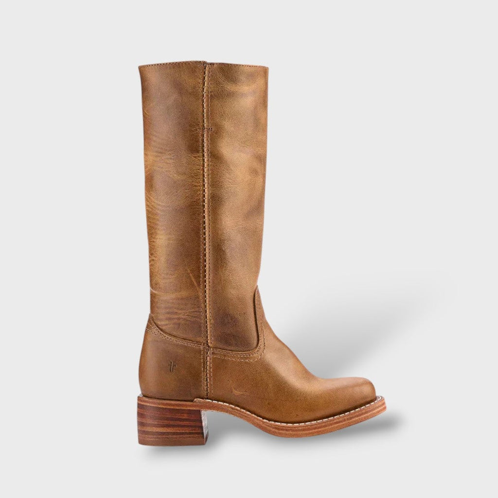 Lola | Botas Camperas de Piel Mujer Caña Alta
