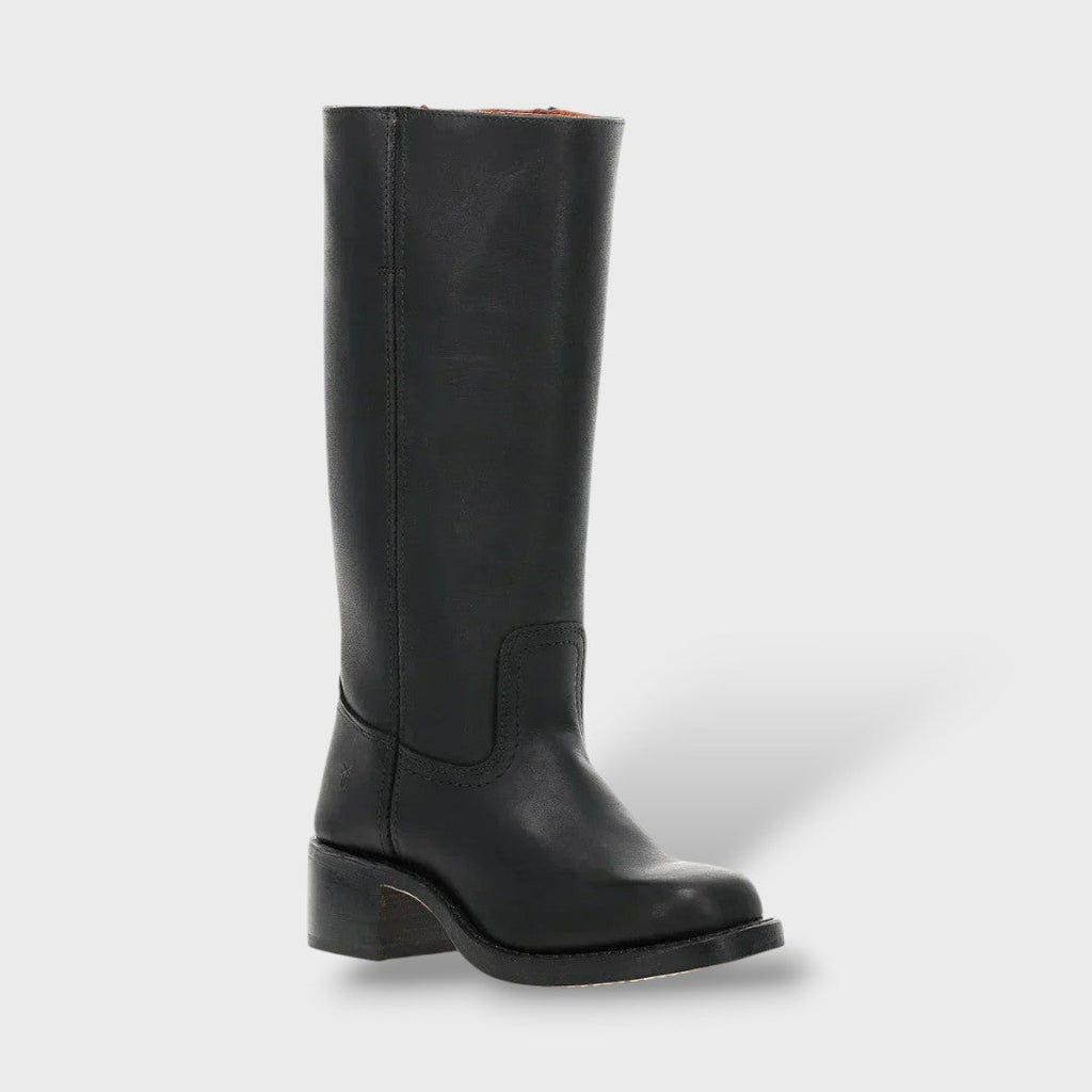 Lola | Botas Camperas de Piel Mujer Caña Alta