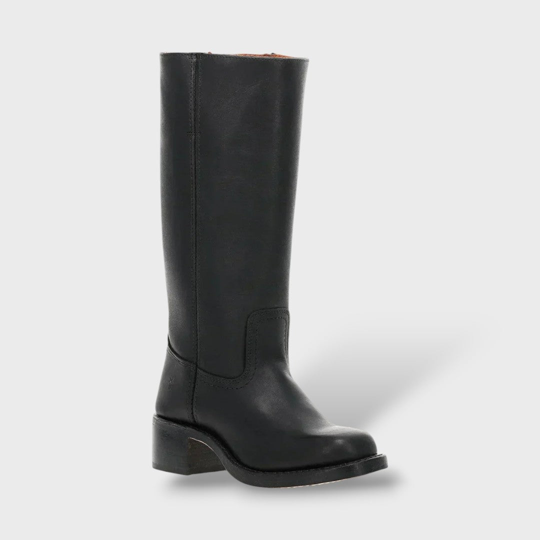 Lola | Botas Camperas de Piel Mujer Caña Alta