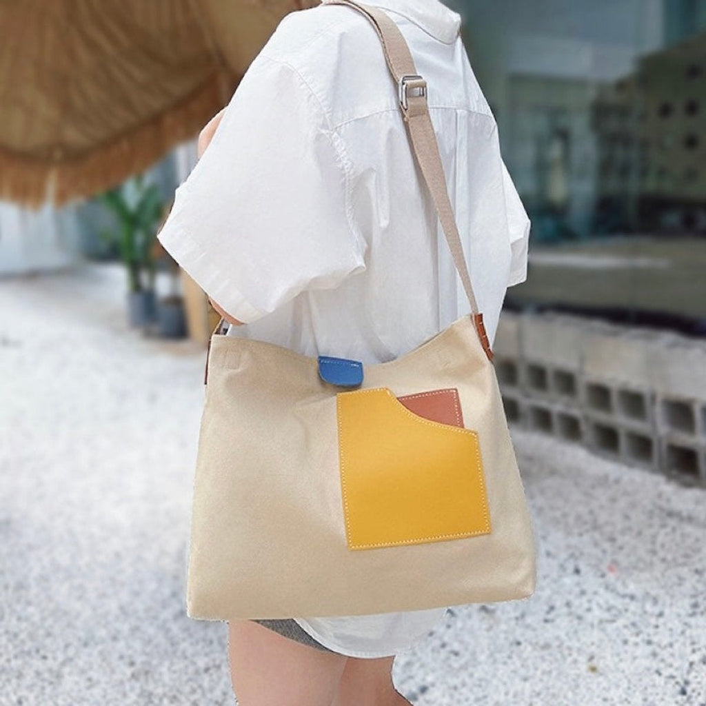 Lola | Tote Bag de Lona Mujer Bolso Saco Bandolera