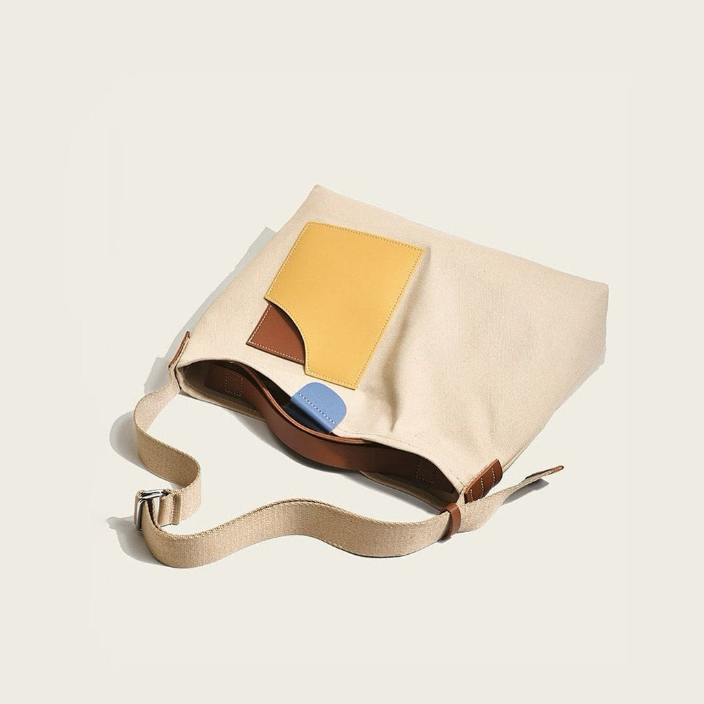 Lola | Tote Bag de Lona Mujer Bolso Saco Bandolera
