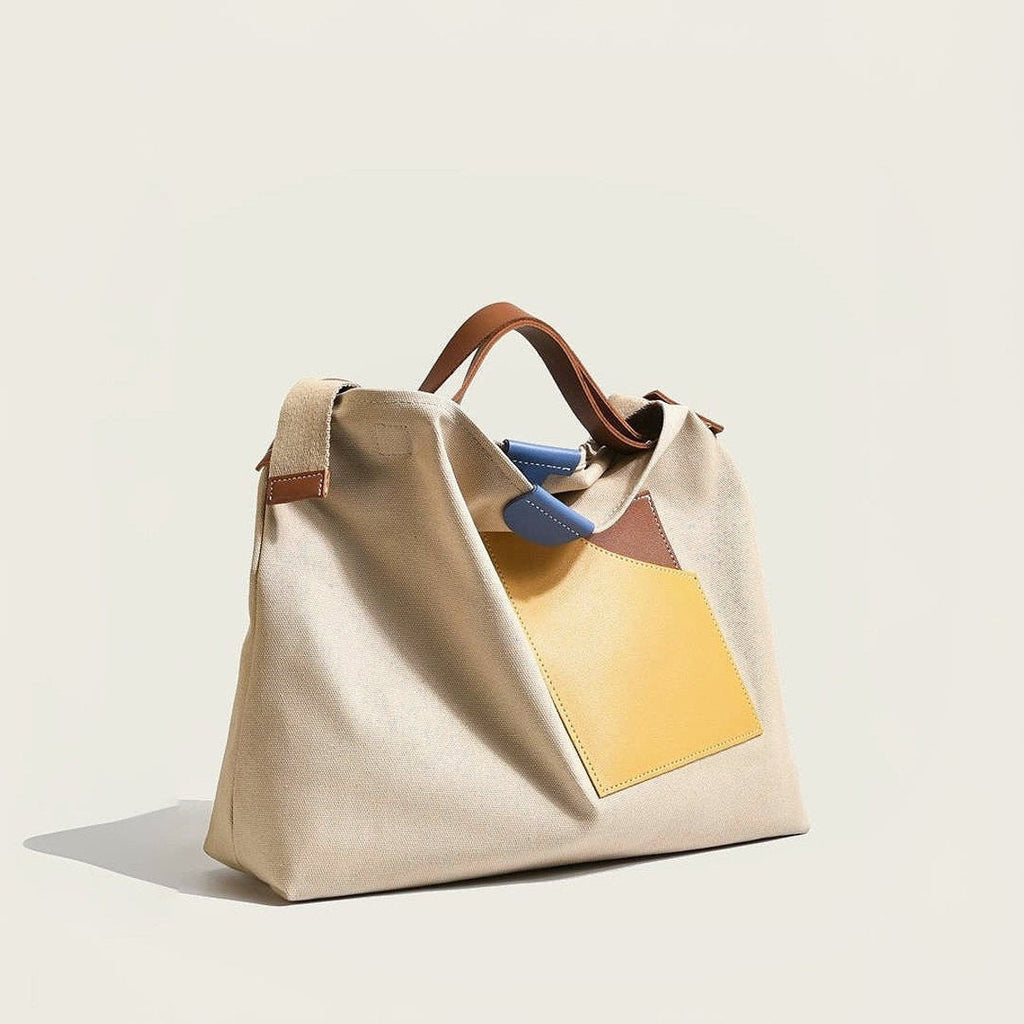 Lola | Tote Bag de Lona Mujer Bolso Saco Bandolera