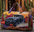 Macarena | Bolsa de Viaje de Tela Oxford Acolchada Mujer Estampada