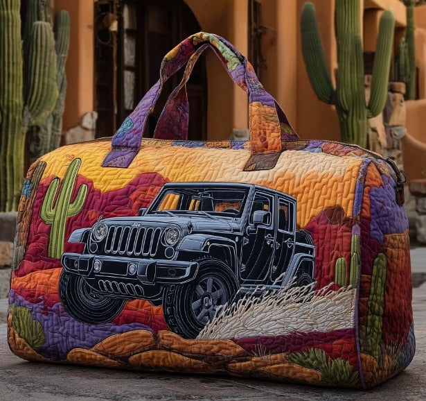 Macarena | Bolsa de Viaje de Tela Oxford Acolchada Mujer Estampada