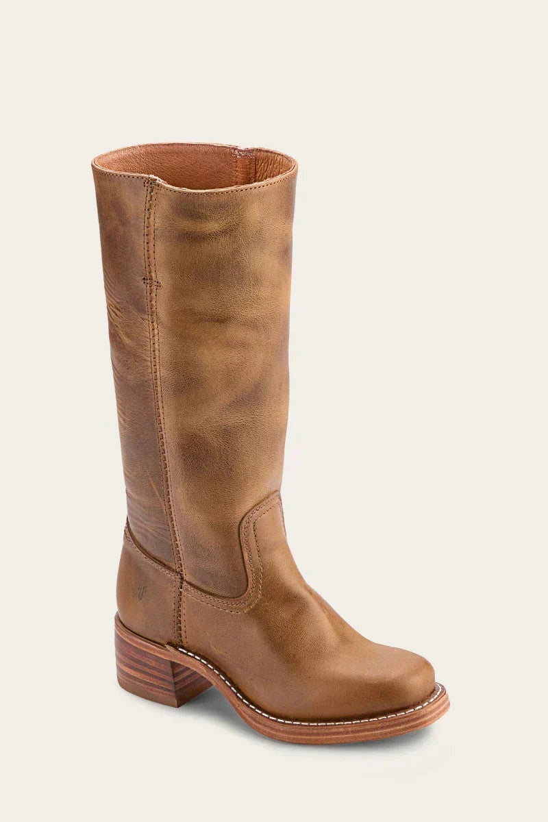 Mencía | Botas Cowboy de Piel Mujer Caña Alta Tacón