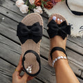 Naia | Chanclas Playa con Lazo Mujer Suela Acolchada