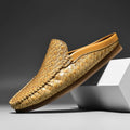 Oriol | Mocasín de Cuero Trenzado Hombre Slip-On