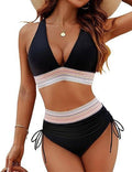 Raquel | Bikini de Cintura Alta Formador Mujer Escote V