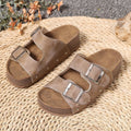 Amparo | Sandalias Plataforma con Hebilla Mujer Doble Correa